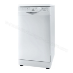 Indesit DSR 26B9 NX FR Dishwasher Manuel utilisateur