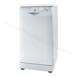 Indesit DSR 26B9 NX FR Dishwasher Manuel utilisateur | Fixfr