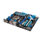 Asus P7P55D-E Deluxe Motherboard Manuel utilisateur