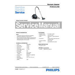 Philips FC9522/09 PowerPro Active Aspirateur sans sac Manuel utilisateur | Fixfr