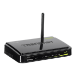 Trendnet TEW-712BR N150 Wireless Router Fiche technique