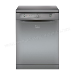HOTPOINT/ARISTON LFB 5B019 X FR Dishwasher Manuel utilisateur | Fixfr