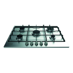 Indesit THP 752 W/IX/I Hob Manuel utilisateur