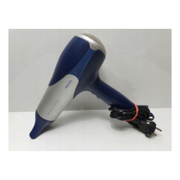 Philips HP4980/29 SalonDry Control Sèche-cheveux Manuel utilisateur | Fixfr