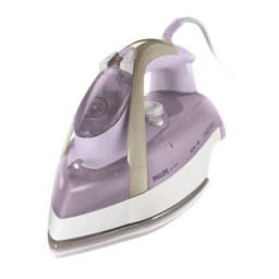 Philips GC3330/32 3300 series Fer vapeur Manuel utilisateur | Fixfr