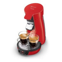 SENSEO® HD7829/81 SENSEO® Viva Café Machine à café à dosettes Manuel utilisateur | Fixfr