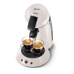 SENSEO® HD7803/41 SENSEO® Original Machine à café à dosettes Manuel utilisateur | Fixfr