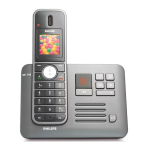 Philips SE7452B/24 T&eacute;l&eacute;phone sans fil avec r&eacute;pondeur Guide de d&eacute;marrage rapide