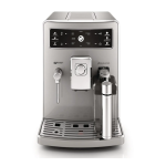 Saeco HD8953/01 Saeco Xelsis Evo Machine espresso Super Automatique Manuel utilisateur
