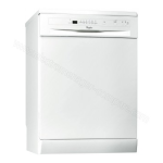 Whirlpool ADP 7552 WH Dishwasher Manuel utilisateur