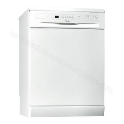 Whirlpool ADP 7552 WH Dishwasher Manuel utilisateur | Fixfr