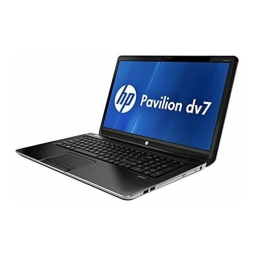 HP Pavilion dv7-6c00 Quad Edition Entertainment Notebook PC series Manuel utilisateur | Fixfr