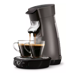 SENSEO® HD7831/53 SENSEO® Viva Café Plus Machine à café à dosettes Manuel utilisateur | Fixfr
