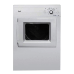 Whirlpool AWZ 8000 PRO Dryer Manuel utilisateur