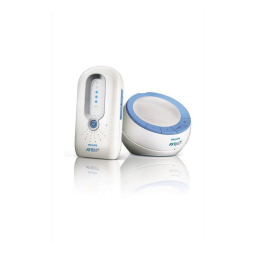 Philips SCD488/00 Écoute-bébé DECT Manuel utilisateur | Fixfr