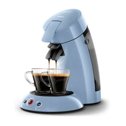 SENSEO® HD6554/71 SENSEO® Original Machine à café à dosettes Manuel utilisateur | Fixfr