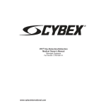Cybex International 13180 HIP AB-AD Manuel utilisateur