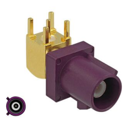 Delock FAKRA D mâle 90° PCB : Chat IA & PDF | Fixfr