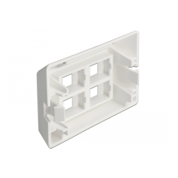 DeLOCK 86293 Keystone Outlet 4 Port for furniture installation Fiche technique | Fixfr
