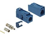 DeLOCK 89689 FAKRA E jack 25 mm (long) for crimping Fiche technique | Fixfr