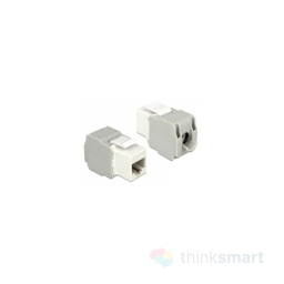 DeLOCK 86341 Keystone Module RJ45 jack > LSA Cat.6 UTP white Fiche technique | Fixfr