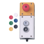 IFM AC012S Safe AS-Interface E-STOP operating unit Mode d'emploi