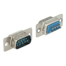 DeLOCK 65881 Connector D-Sub 9 pin male soldering version Fiche technique | Fixfr