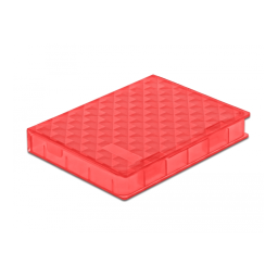 DeLOCK 18369 Protection Box for 2.5″ HDD / SSD blue Fiche technique | Fixfr