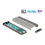 Delock 42001 Bo&icirc;tier SSD M.2 NVMe: AI et PDF