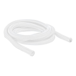 DeLOCK 20698 Braided Sleeve self-closing 2 m x 13 mm white Fiche technique