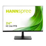 Hannspree HC246PFB Manuel utilisateur