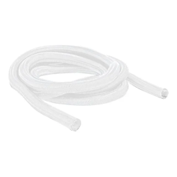 DeLOCK 20699 Braided Sleeve self-closing 2 m x 16 mm white Fiche technique | Fixfr