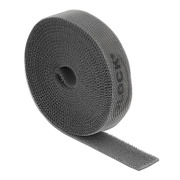 DeLOCK 18386 Velcro tape on roll L 2 m x W 15 mm white Fiche technique | Fixfr