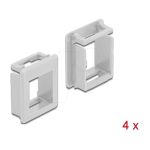 DeLOCK 86760 Keystone Holder for cases 4 pieces white Fiche technique