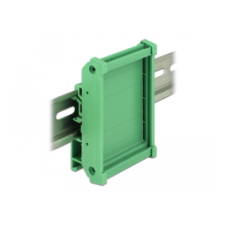 DeLOCK 65989 Board Holder (72 mm) for DIN Rail 5 cm long Fiche technique | Fixfr