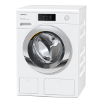 Miele WER 865 WPS PWash &amp; TDos &amp; 9kg Lave-linge &agrave; chargement frontal W1 Manuel utilisateur