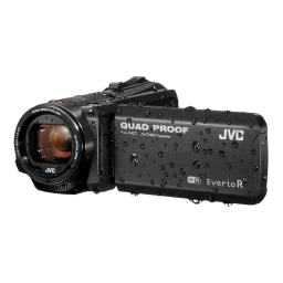 JVC GZ-RX605 Noir + Etui + SD 16Go Caméscope Manuel utilisateur | Fixfr