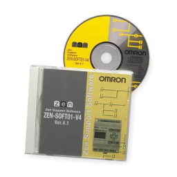 Omron ZEN-SOFT01-V4 Manuel utilisateur | Fixfr