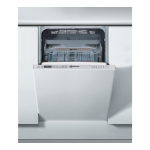 Bauknecht GCX 825 Dishwasher Manuel utilisateur