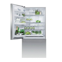 FISHER&PAYKEL RF522WDLUX4 Frigo américain/French Doors Manuel du propriétaire | Fixfr