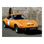 Opel GT Manuel utilisateur