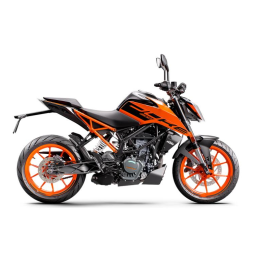 KTM 200 Duke 2022 Manuel du propriétaire | Fixfr