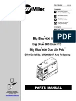 Miller BIG BLUE 600 X (DEUTZ) Manuel utilisateur | Fixfr