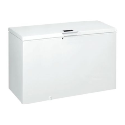 Hotpoint CS1A 400 FM H (UK) Freezer Manuel utilisateur | Fixfr
