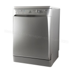 Indesit DFP 27B16 NX FR Dishwasher Manuel utilisateur