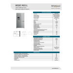 Whirlpool WSX3111 N Side-by-Side Manuel utilisateur