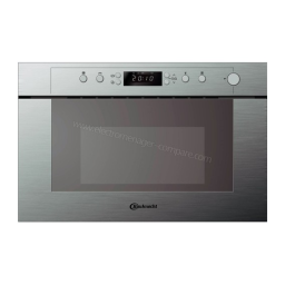 Whirlpool EMSP 9238 PT Manuel utilisateur | Fixfr