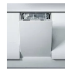 Whirlpool ADG 7530 FD Dishwasher Manuel utilisateur