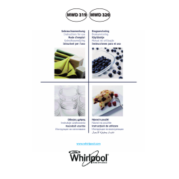 Whirlpool MWD 319 BL Manuel utilisateur | Fixfr