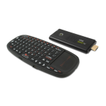 HDMI Smart TV dongle &amp; Mini clavier RF | Manuel AI &amp; PDF